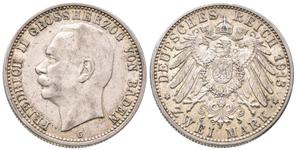 Deutschland 2 Mark 1913 G "Baden" auf der Auktion Constantin Coins - 23. Mai 2025