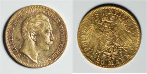 Deutschland 20 Mark 1889 A "Preussen" auf der Auktion AVA Auctions Ltd - 22. Juni 2025