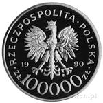 Polen 100000 Zlotych 1990 MW "Gewerkschaft Solidarität" auf der Auktion WCN - 18. November 1995