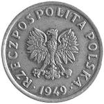 Польша 5 грошей 1949 (Пробные) на аукционе WCN - 28 октября 2000
