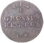 Polen 1/2 Groschen 1781 EB auf der Auktion WCN - 9. Juni 2001