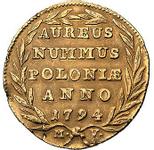 Polska Dukat 1794 MV na aukcji WCN - 18 maja 2002
