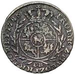 Poland 3 Groszy (Trojak) 1786 EB "Z MIEDZI KRAIOWEY" at auction WCN - December 3, 2005