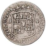 Polska Ort (18 groszy) 1678 SB "Tarcza wklęsła" na aukcji WCN - 10 czerwca 2006