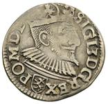Польша Трояк (3 гроша) без года (1594-1601) IF "Всховский монетный двор" на аукционе WCN - 23 мая 2009