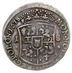 Polska Ort (18 groszy) 1678 SB "Tarcza wklęsła" na aukcji WCN - 23 listopada 2013