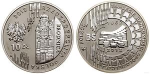 Polska 10 złotych 2012 MW KK "150-lecie bankowości spółdzielczej w Polsce" na aukcji WCN - 29 września 2022