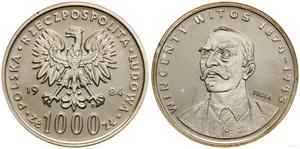 Polska 1000 złotych 1984 MW "Wincenty Witos" (Próba) na aukcji WCN - 27 października 2022
