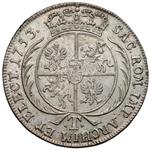 Polska Tymf (18 groszy) 1753 "Koronny" na aukcji Marciniak - 4 lutego 2025
