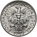 Polska 5 złotych 1959 WJ "Kopalnia" (Próba) na aukcji Marciniak - 4 lutego 2025
