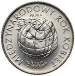 Polska 20 złotych 1975 MW "Międzynarodowy Rok Kobiet" (Próba) na aukcji Marciniak - 4 lutego 2025