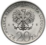 Polska 20 złotych 1975 MW "Międzynarodowy Rok Kobiet" (Próba) na aukcji Marciniak - 4 lutego 2025