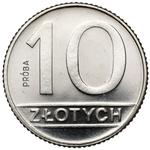 Polska 10 złotych 1989 MW (Próba) na aukcji Marciniak - 4 lutego 2025