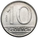 Polska 10 złotych 1989 MW (Próba) na aukcji Marciniak - 4 lutego 2025