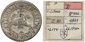 Polska 1 grosz 1610 "Litwa" na aukcji Marciniak - 4 lutego 2025