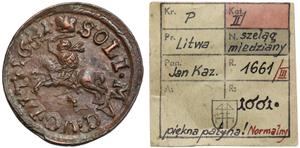 Poland Schilling (Szelag) 1661 TLB "Lithuanian Boratynka" at auction Marciniak - February 4, 2025