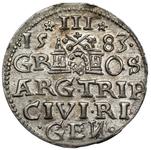 Polska Trojak 1583 "Ryga" na aukcji Marciniak - 4 lutego 2025