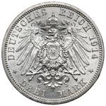 Deutschland 3 Mark 1914 A "Lübeck" auf der Auktion Marciniak - 3. Juni 2025