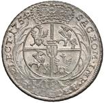 Польша Орт (18 грошей) 1754 EC "Коронный" на аукционе Marciniak - 3 июня 2025