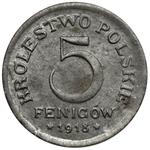 Polska 5 fenigów 1918 FF na aukcji Marciniak - 3 czerwca 2025
