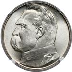 Polonia 10 eslotis 1939 "Józef Piłsudski" en subasta Marciniak - 3 de junio de 2025