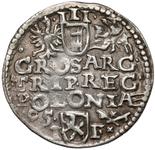 Polska Trojak 1595 IF "Mennica poznańska" na aukcji Marciniak - 3 czerwca 2025