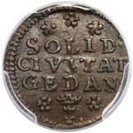 Polska Szeląg 1757 "Gdański" na aukcji Marciniak - 3 czerwca 2025