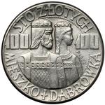 Polska 100 złotych 1960 "Mieszko i Dąbrówka" (Próba) na aukcji Marciniak - 3 czerwca 2025