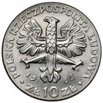 Polska 10 złotych 1965 MW WK "Nike" (Próba) na aukcji Marciniak - 3 czerwca 2025