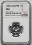 Poland 50 Groszy 1987 MW at auction Marciniak - June 3, 2025