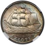 Poland 2 Zlote 1936 JA "Sailing Vessel" at auction Marciniak - June 3, 2025