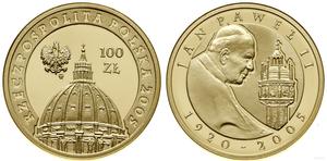 Polska 100 złotych 2005 MW UW "Jan Paweł II" na aukcji WCN - 17 listopada 2022