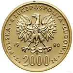 Polska 2000 złotych 1980 MW "Kazimierz I Odnowiciel" na aukcji WCN - 13 maja 2023