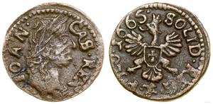 Polska Szeląg 1665 TLB "Boratynka koronna" na aukcji WCN - 24 listopada 2022