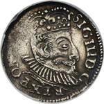 Польша Трояк (3 гроша) без года (1588-1601) IF HR ID "Познаньский монетный двор" на аукционе Wójcicki - 7 марта 2025