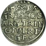 Polska Trojak 1585 "Ryga" na aukcji Wójcicki - 7 marca 2025