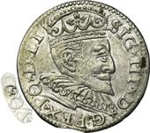 Poland 3 Groszy (Trojak) 1595 "Riga" at auction Wójcicki - March 7, 2025