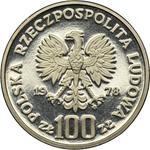 Polska 100 złotych 1978 MW "Interkosmos 78" (Próba) na aukcji Wójcicki - 7 marca 2025