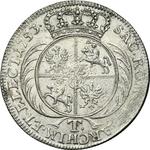 Polska Tymf (18 groszy) 1753 "Koronny" na aukcji Wójcicki - 7 marca 2025