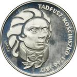 Polska 100 złotych 1976 MW "200 Rocznica śmierci Tadeusza Kościuszki" (Próba) na aukcji Wójcicki - 7 marca 2025