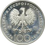 Polska 100 złotych 1976 MW "200 Rocznica śmierci Tadeusza Kościuszki" (Próba) na aukcji Wójcicki - 7 marca 2025