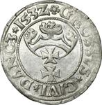 Polska 1 grosz 1532 "Gdańsk" na aukcji Wójcicki - 7 marca 2025