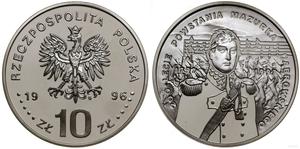 Polska 10 złotych 1996 MW "200-lecie powstania Mazurka Dąbrowskiego" na aukcji WCN - 2 marca 2023