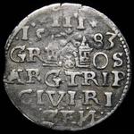 Polska Trojak 1583 "Ryga" na aukcji Stary Sklep - 16 lutego 2025