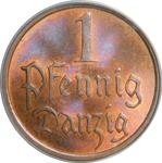 Poland 1 Pfennig 1937 at auction Stary Sklep - February 16, 2025