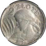 Polonia 2 eslotis 1924 H en subasta Stary Sklep - February 16, 2025