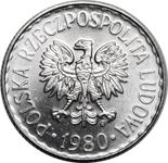 Polska 1 złoty 1980 MW na aukcji Stary Sklep - 16 lutego 2025