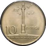 Polska 10 złotych 1965 MW "Kolumna Zygmunta" na aukcji Stary Sklep - 16 lutego 2025