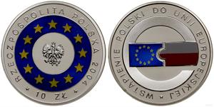 Polen 10 Zlotych 2004 MW "Europäischen Union" auf der Auktion WCN - 20. April 2023