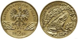 Polska 2 złote 1998 MW ET "Ropucha paskówka" na aukcji WCN - 4 maja 2023